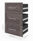 Modubox Pur Full Murphy Wall Bed and 1 Storage Unit with Drawers (84”), image 14