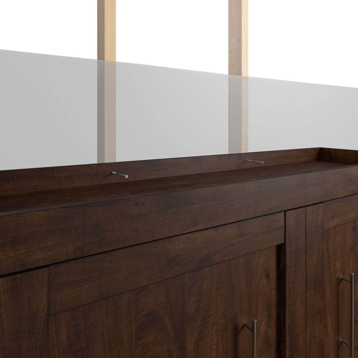 Modubox Pur Full Murphy Wall Bed and 1 Storage Unit with Drawers (84”), image 27