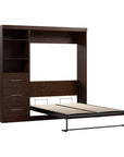 Modubox Pur Full Murphy Wall Bed and 1 Storage Unit with Drawers (84”), image 21