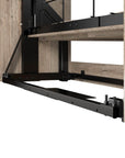 Modubox Pur Full Murphy Wall Bed and 1 Storage Unit with Drawers (84”), image 41