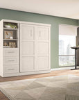 Modubox Pur Full Murphy Wall Bed and 1 Storage Unit with Drawers (84”), image 57