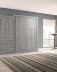 Modubox Pur Queen Murphy Wall Bed and 1 Storage Unit with Drawers (101”), image 19