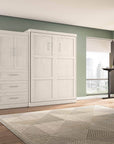 Modubox Pur Queen Murphy Wall Bed and 1 Storage Unit with Drawers (101”), image 32
