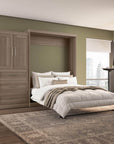 Modubox Pur Queen Murphy Wall Bed and 1 Storage Unit with Drawers (101”), image 43