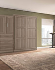 Modubox Pur Queen Murphy Wall Bed and 1 Storage Unit with Drawers (101”), image 44