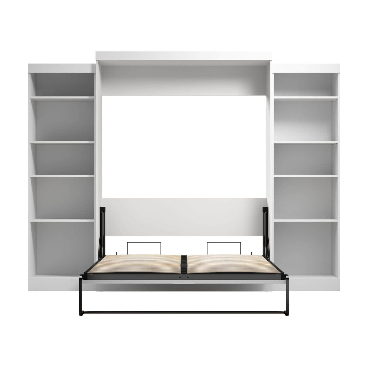 Modubox Pur Queen Murphy Wall Bed and 2 Storage Units (115W), image 15