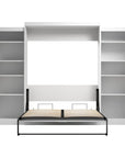 Modubox Pur Queen Murphy Wall Bed and 2 Storage Units (115W), image 15