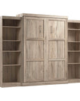 Modubox Pur Queen Murphy Wall Bed and 2 Storage Units (115W), image 30
