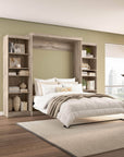 Modubox Pur Queen Murphy Wall Bed and 2 Storage Units (115W), image 27