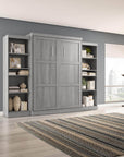 Modubox Pur Queen Murphy Wall Bed and 2 Storage Units (115W), image 41