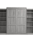 Modubox Pur Queen Murphy Wall Bed and 2 Storage Units (115W), image 42