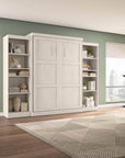 Modubox Pur Queen Murphy Wall Bed and 2 Storage Units (115W), image 56