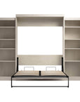 Modubox Pur Queen Murphy Wall Bed and 2 Storage Units (115W), image 57