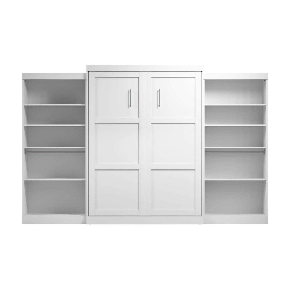 Modubox Pur Queen Murphy Wall Bed and 2 Storage Units (136”), image 11