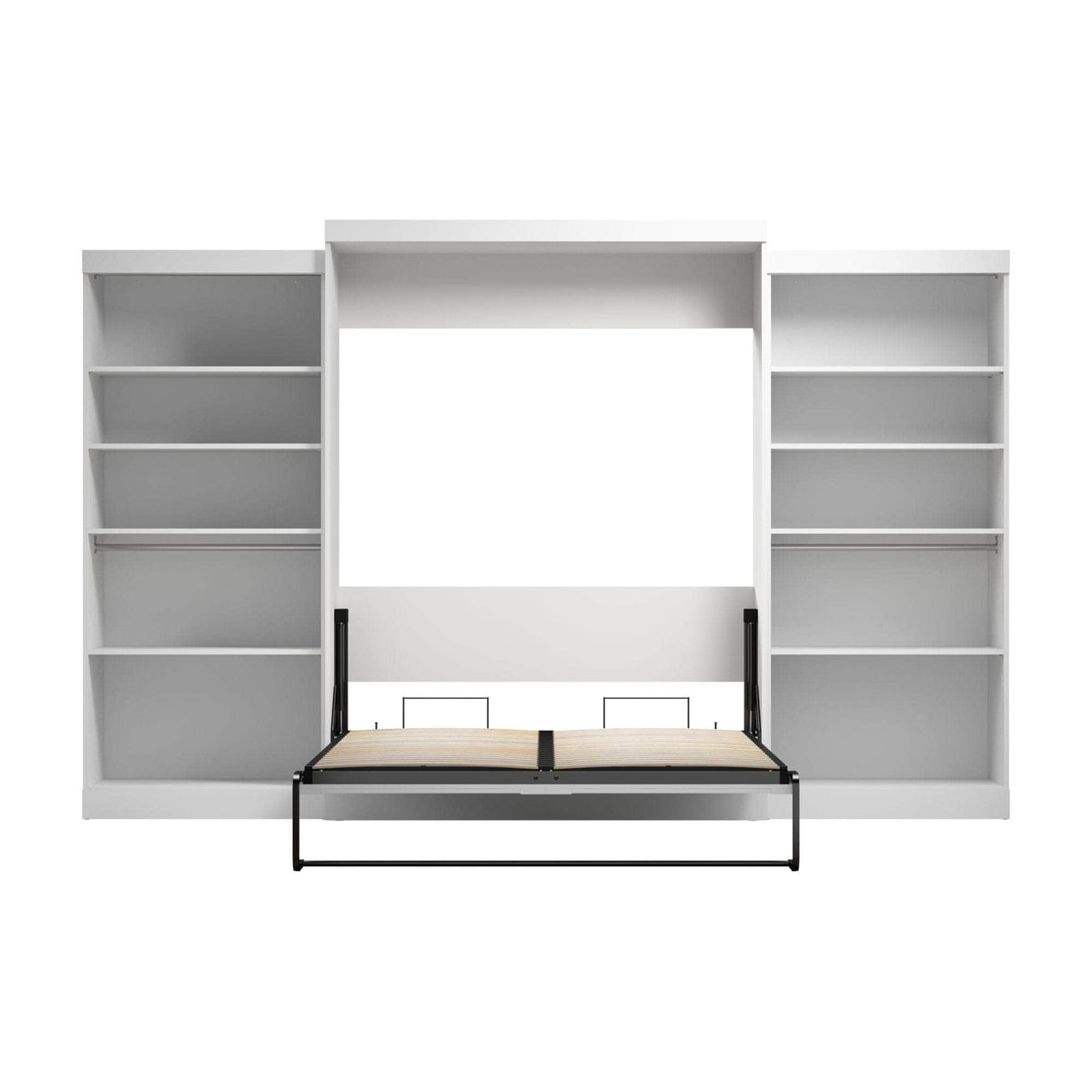 Modubox Pur Queen Murphy Wall Bed and 2 Storage Units (136”), image 9