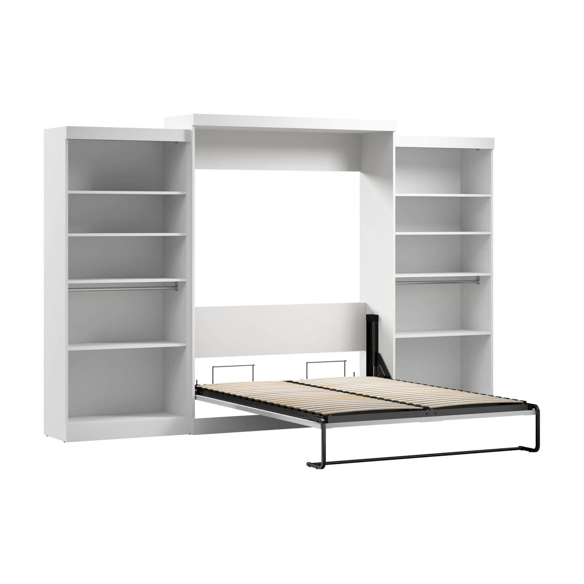 Modubox Pur Queen Murphy Wall Bed and 2 Storage Units (136”), image 12