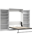 Modubox Pur Queen Murphy Wall Bed and 2 Storage Units (136”), image 12