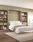 Modubox Pur Queen Murphy Wall Bed and 2 Storage Units (136”), image 23