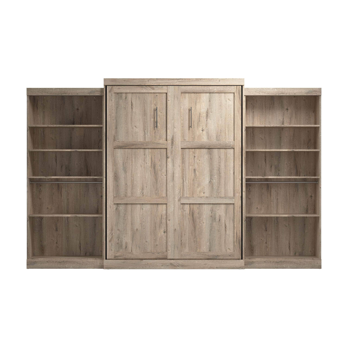 Modubox Pur Queen Murphy Wall Bed and 2 Storage Units (136”), image 25