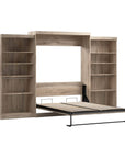 Modubox Pur Queen Murphy Wall Bed and 2 Storage Units (136”), image 28
