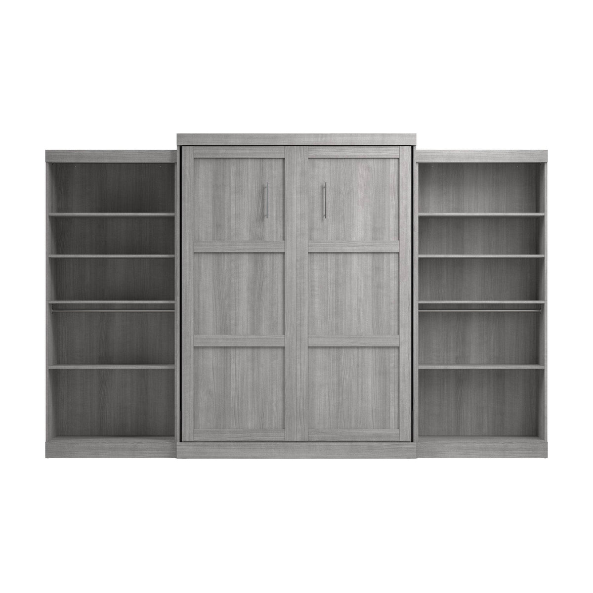 Modubox Pur Queen Murphy Wall Bed and 2 Storage Units (136”), image 37