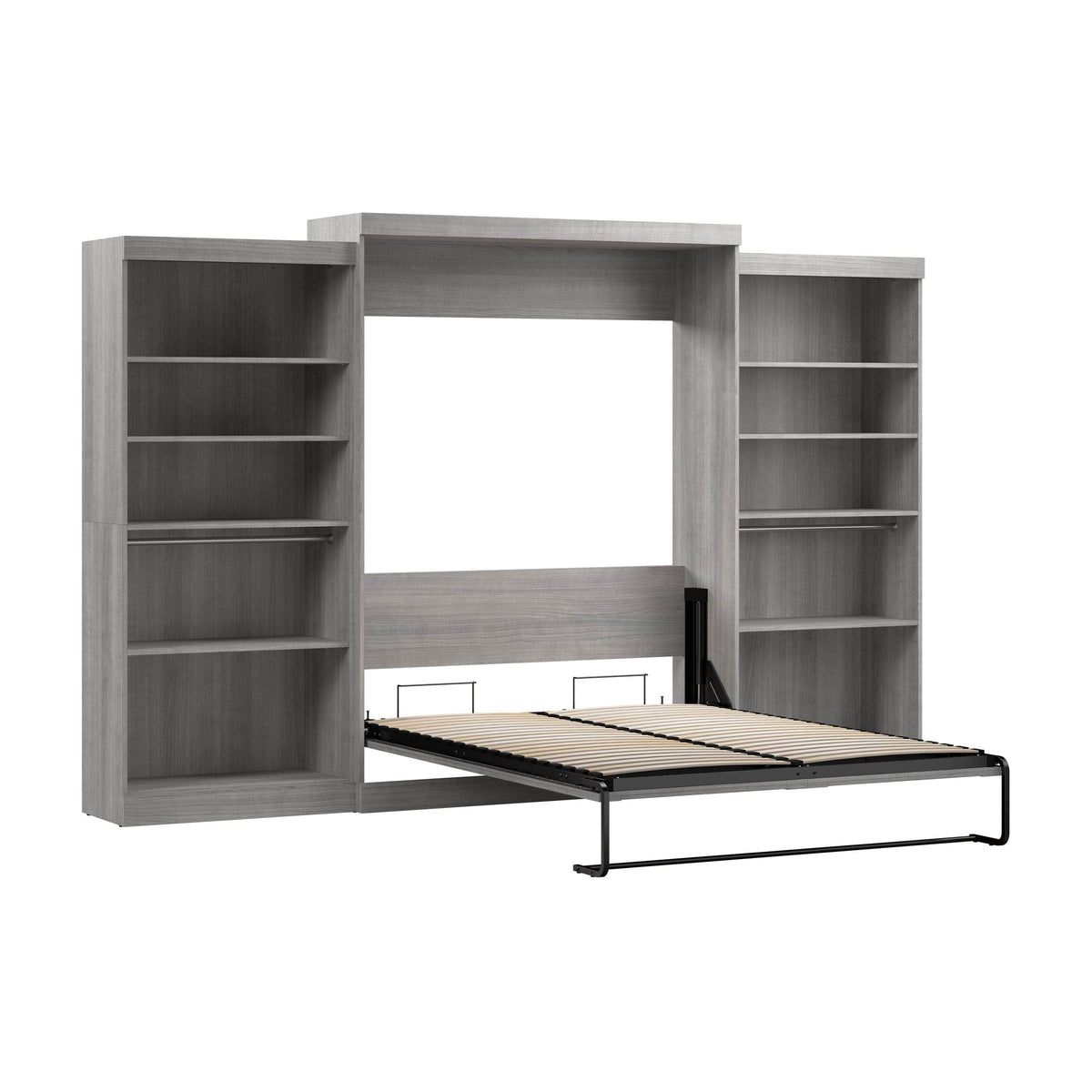 Modubox Pur Queen Murphy Wall Bed and 2 Storage Units (136”), image 41