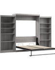 Modubox Pur Queen Murphy Wall Bed and 2 Storage Units (136”), image 41