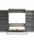 Modubox Pur Queen Murphy Wall Bed and 2 Storage Units (136”), image 40