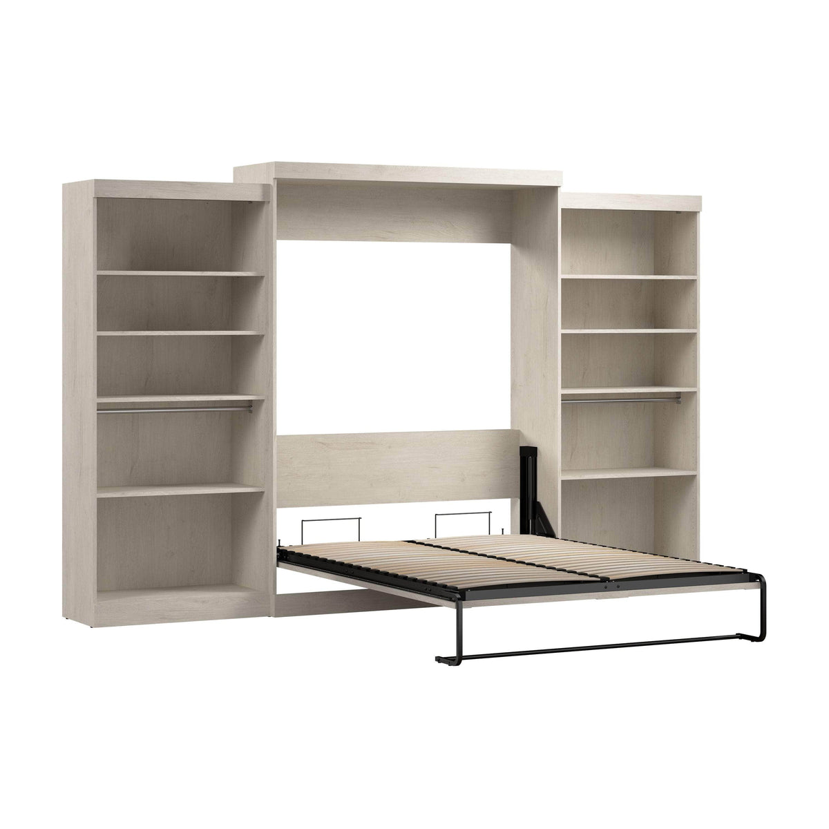 Modubox Pur Queen Murphy Wall Bed and 2 Storage Units (136”), image 53