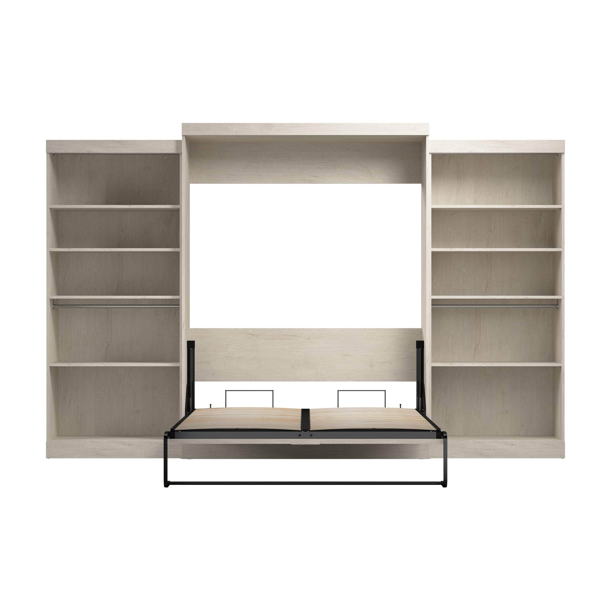 Modubox Pur Queen Murphy Wall Bed and 2 Storage Units (136”), image 54