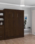 Modubox Pur Queen Murphy Wall Bed and Storage Unit with Drawers (90W), image 7