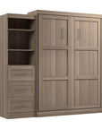 Modubox Pur Queen Murphy Wall Bed and Storage Unit with Drawers (90W), image 71