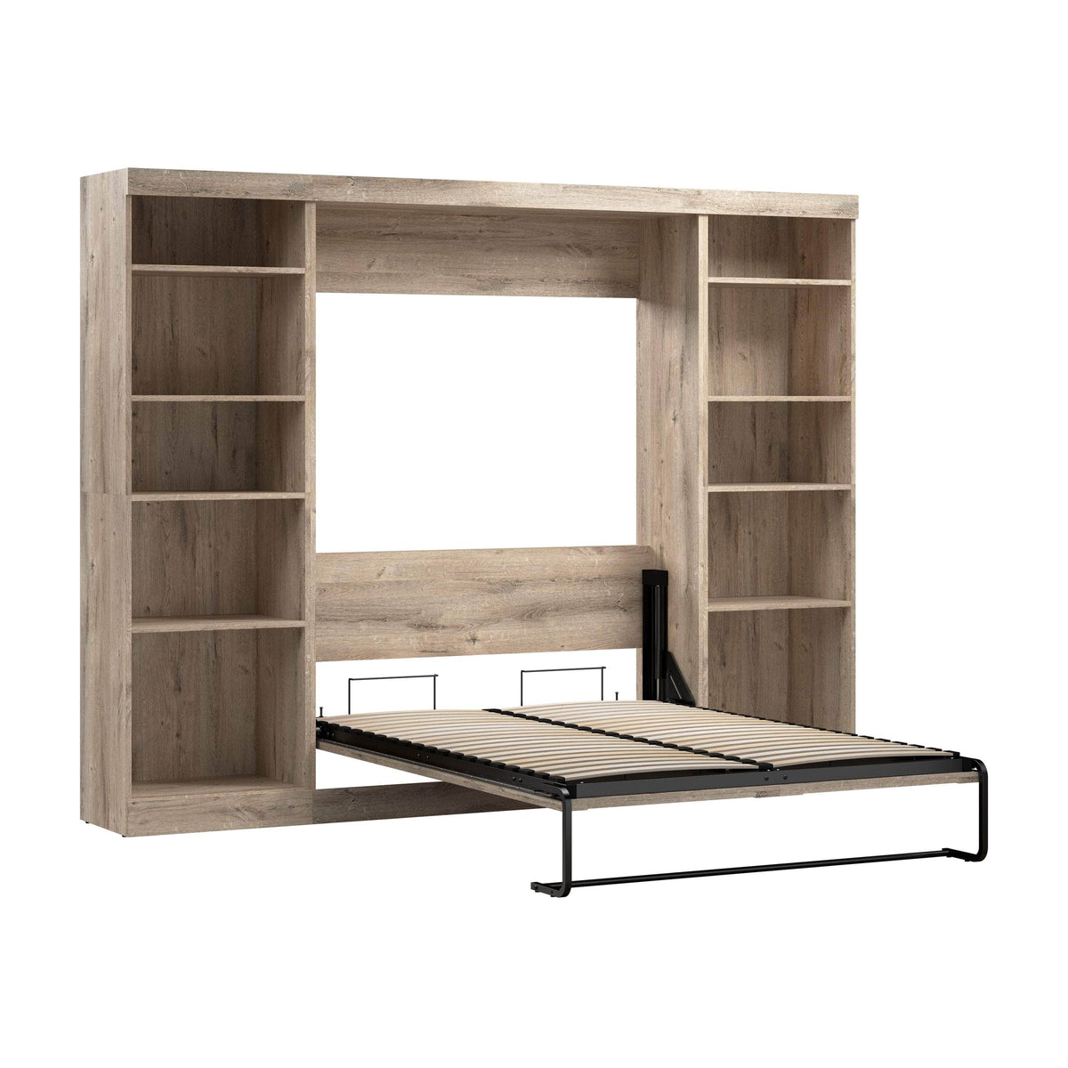 Modubox Pur Full Murphy Bed with 2 Storage Units (109W), image 31
