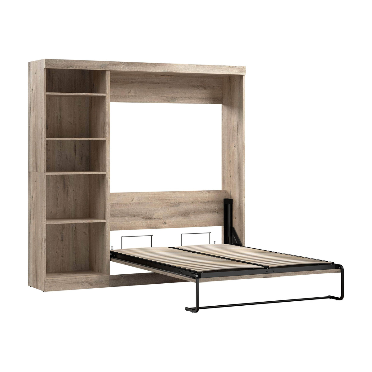 Modubox Pur Full Murphy Full Bed with Storage Unit (84W), image 33