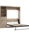 Modubox Pur Full Murphy Wall Bed and 1 Storage Unit with Drawers (84”), image 35