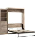 Modubox Pur Queen Murphy Wall Bed and Storage Unit with Drawers (90W), image 34