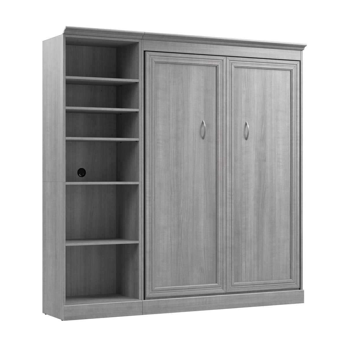 Modubox Versatile Full Murphy Wall Bed and 1 Storage Unit, image 11