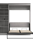 Modubox Versatile Full Murphy Wall Bed and 1 Storage Unit, image 14