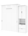 Modubox Lumina Queen Murphy Wall Bed and 1 Storage Unit (89”), image 3