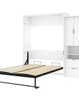 Modubox Lumina Queen Murphy Wall Bed and 1 Storage Unit (89”), image 4