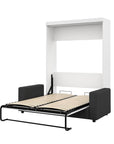 Modubox Nebula Full Murphy Bed and a Sofa White, image 4