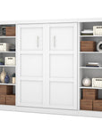Modubox Pur Full Murphy Bed with 2 Storage Units (109W), image 3
