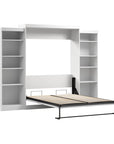 Modubox Pur Queen Murphy Wall Bed and 2 Storage Units (115W), image 18