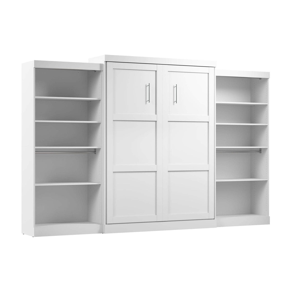 Modubox Pur Queen Murphy Wall Bed and 2 Storage Units (136”), image 10