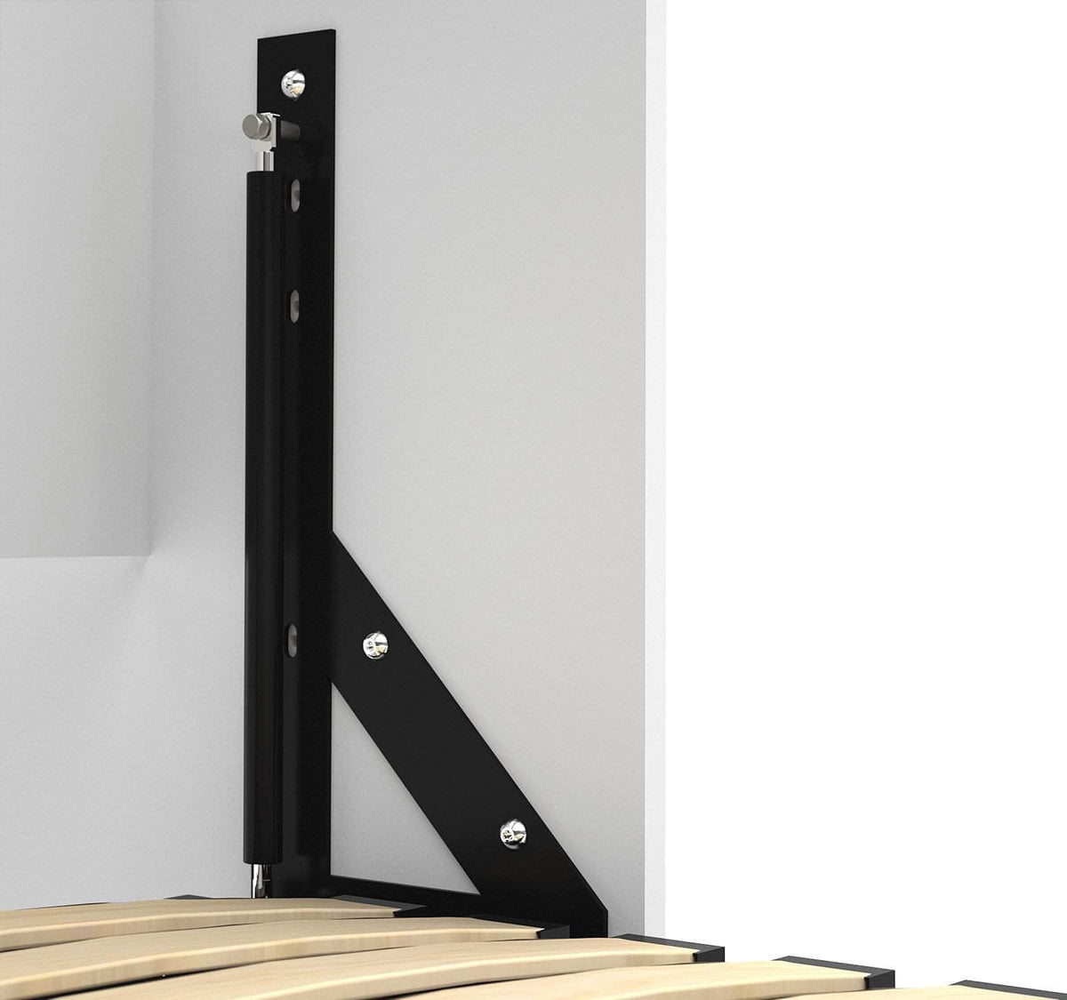 Modubox Versatile Full Murphy Wall Bed and 1 Storage Unit, image 6