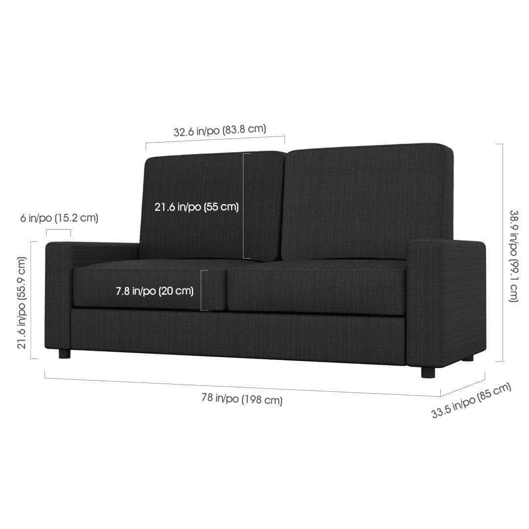 Modubox Versatile Queen Murphy Wall Bed and Sofa Set, image 4