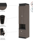 Modubox Orion 20"W Storage Cabinet with Pull Out Shelf, image 20