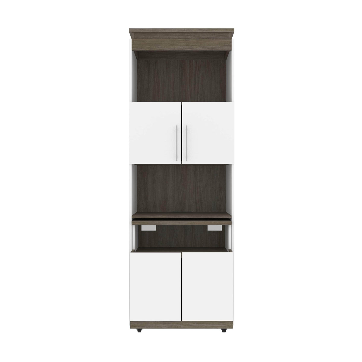 Modubox Orion Shelving Unit with Fold Out Desk, image 4