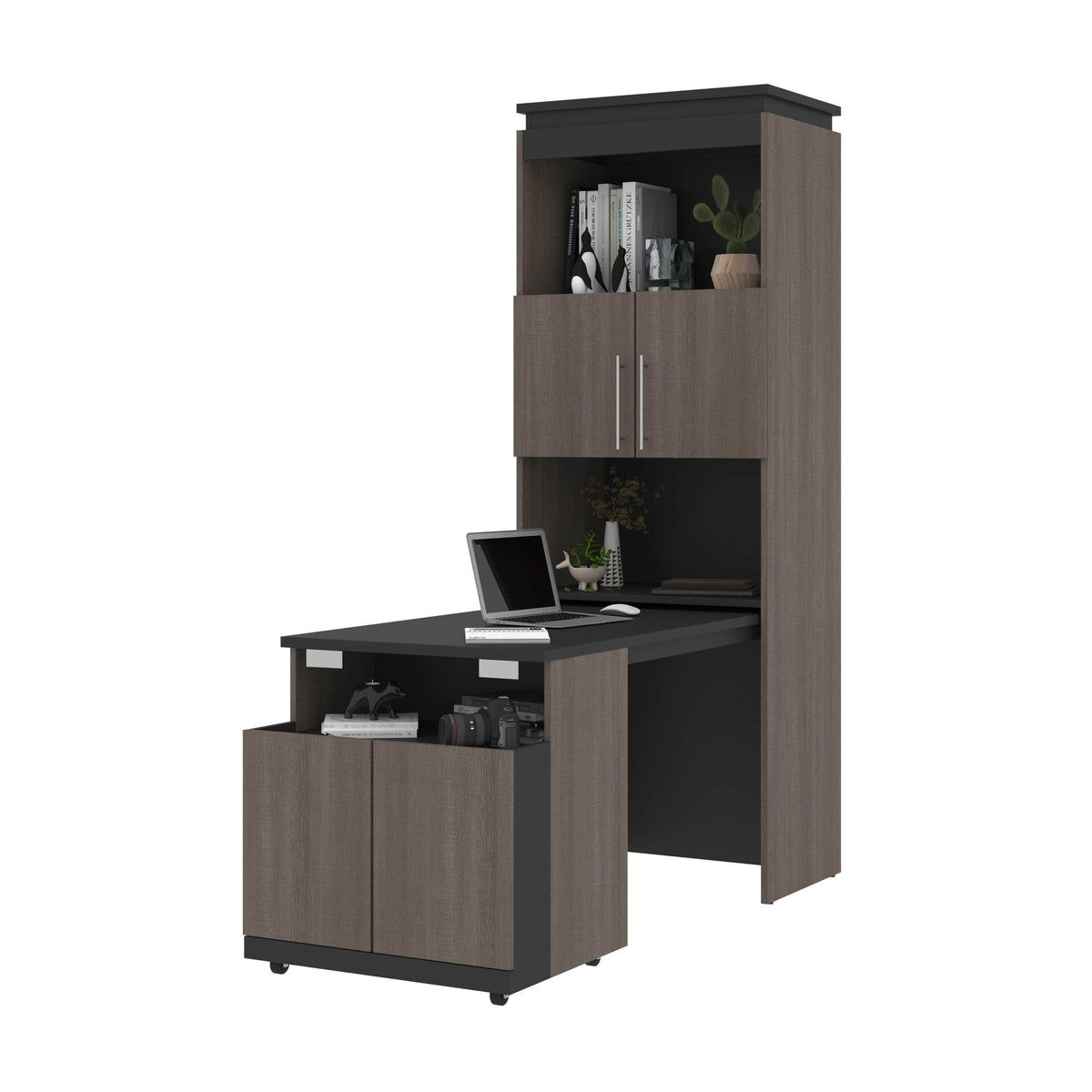 Modubox Orion Shelving Unit with Fold Out Desk, image 21