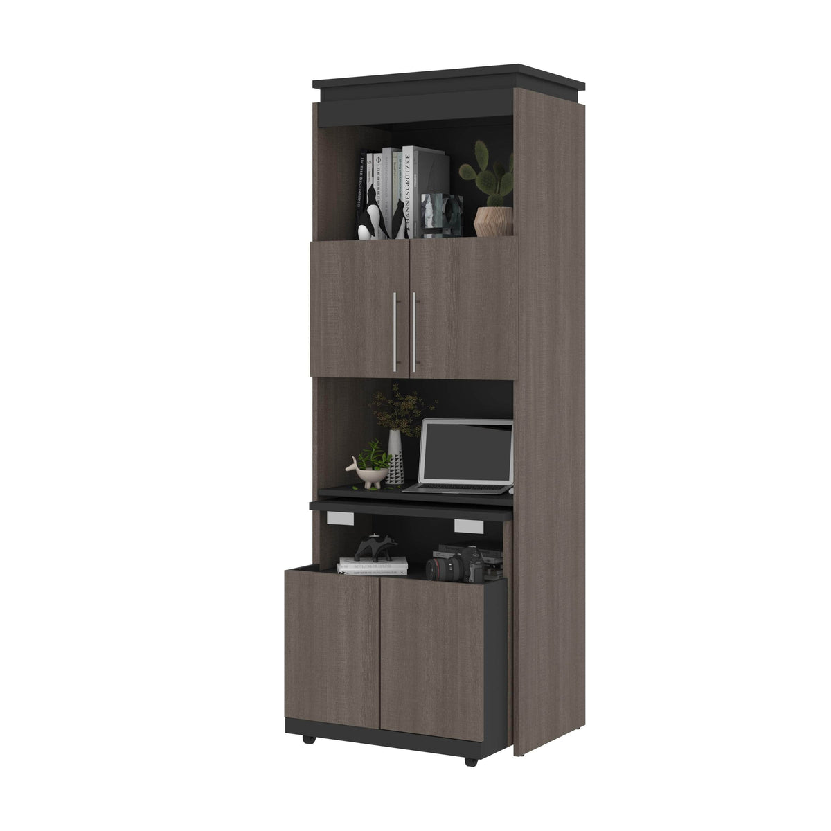 Modubox Orion Shelving Unit with Fold Out Desk, image 15